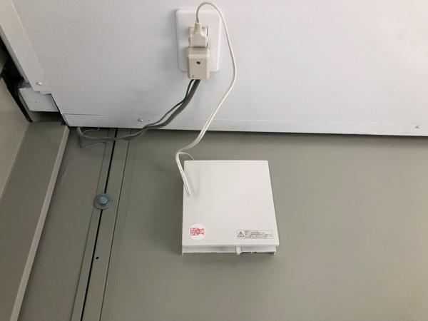 茨城県常陸大宮店/展示場の中古ユニットハウス・プレハブ・コンテナハウスCT-32J(2.16坪)の各設備の換気扇