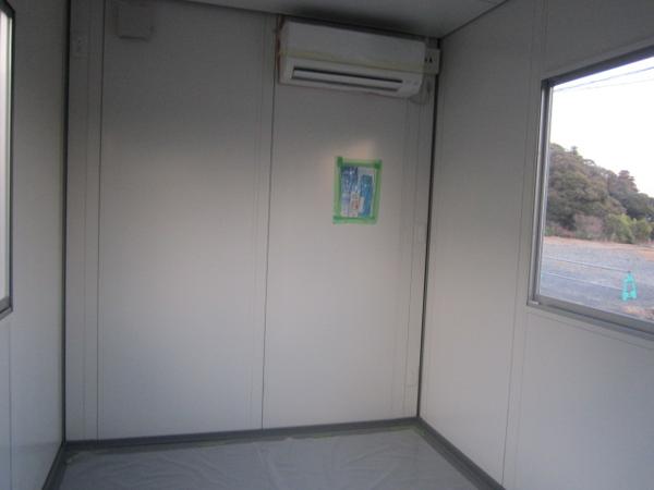 茨城県日立店/展示場の新棟ユニットハウス・プレハブ・コンテナハウス38MSL(2.43坪)の本体の内観