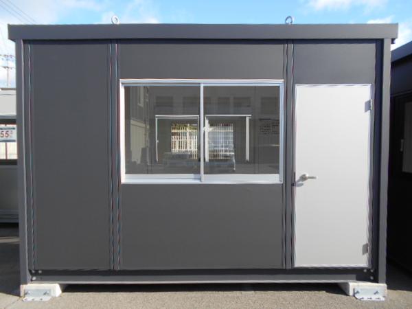 兵庫県姫路西店/展示場の新棟ユニットハウス・プレハブ・コンテナハウス38MSL(2.43坪)の本体の外観