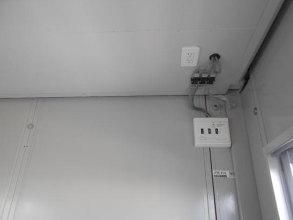 兵庫県姫路西店/展示場の中古ユニットハウス・プレハブ・コンテナハウスCT-41J(2.83坪)の各設備の分電盤