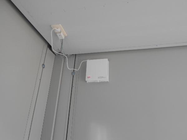 兵庫県姫路西店/展示場の中古ユニットハウス・プレハブ・コンテナハウスCT-32J(2.16坪)の各設備の換気扇