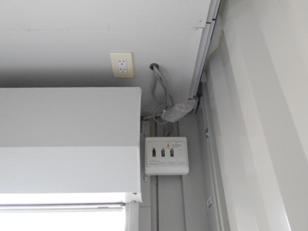 兵庫県姫路西店/展示場の中古ユニットハウス・プレハブ・コンテナハウスCT-32JG(2.16坪)の各設備の分電盤