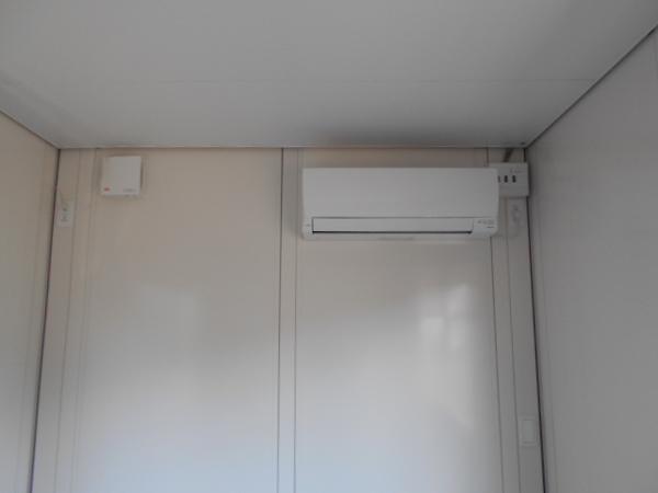 兵庫県姫路西店/展示場の新棟ユニットハウス・プレハブ・コンテナハウス38MSL(2.43坪)の各設備のエアコン