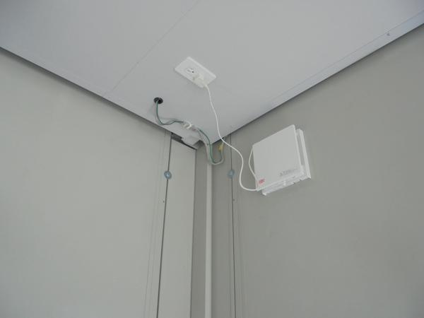 岡山県岡山営業所/展示場の中古ユニットハウス・プレハブ・コンテナハウスCT-32J(2.16坪)の各設備の換気扇