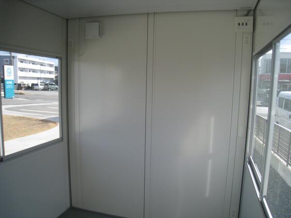 広島県東広島店/展示場の新棟ユニットハウス・プレハブ・コンテナハウス29MSL(1.84坪)の本体の内観