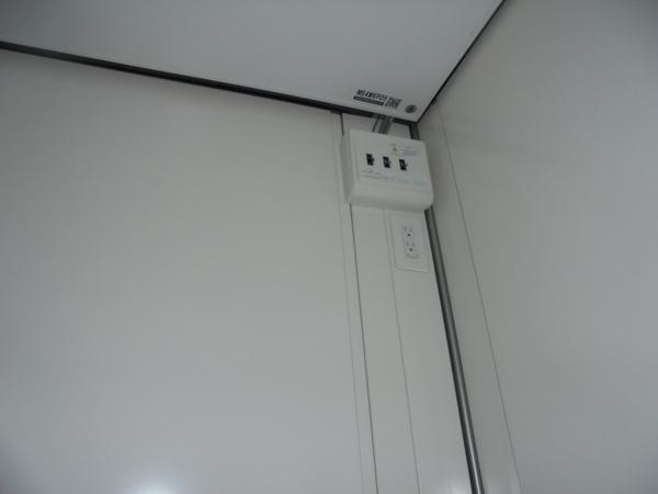 岡山県岡山営業所/展示場の新棟ユニットハウス・プレハブ・コンテナハウス47MSL(3.02坪)の各設備の分電盤