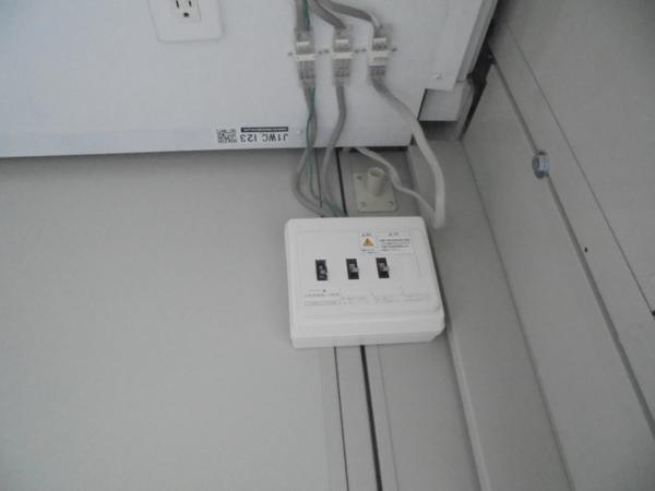 山形県山形出張所/総合展示場の中古ユニットハウス・プレハブ・コンテナハウスCT-41J(2.83坪)の各設備の分電盤