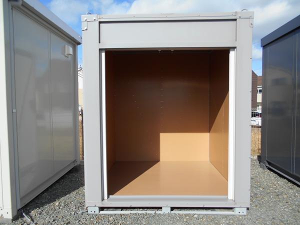 福島県いわき四倉店/展示場の新棟ユニットハウス・プレハブ・コンテナハウスPanda2.0 PS2(1.06坪)の本体の外観