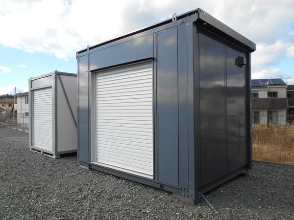 福島県いわき四倉店/展示場の中古ユニットハウス・プレハブ・コンテナハウスCT-32J(2.16坪)の本体の外観