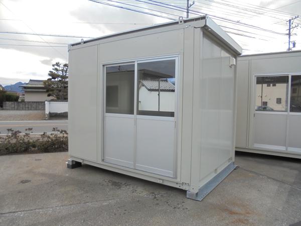 長野県上田総合展示場の中古ユニットハウス・プレハブ・コンテナハウスCT-32J(2.16坪)の本体の外観