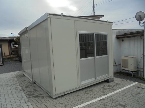 山形県山形出張所/総合展示場の中古ユニットハウス・プレハブ・コンテナハウスCT-32J(2.16坪)の本体の外観