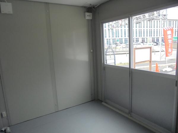 山形県山形出張所/総合展示場の中古ユニットハウス・プレハブ・コンテナハウスCT-32J(2.16坪)の本体の内観