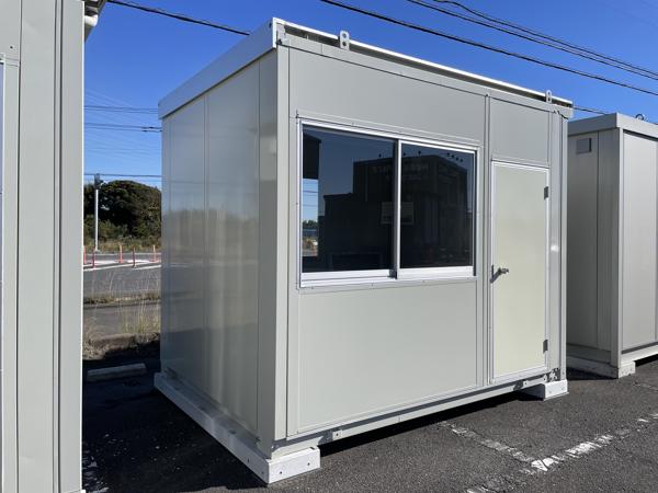 茨城県神栖店/展示場の中古ユニットハウス・プレハブ・コンテナハウスCT-32J(2.16坪)の本体の外観