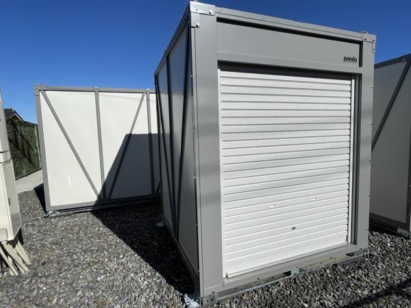 茨城県神栖店/展示場の新棟ユニットハウス・プレハブ・コンテナハウスPanda2.0 PS2(1.06坪)の本体の外観