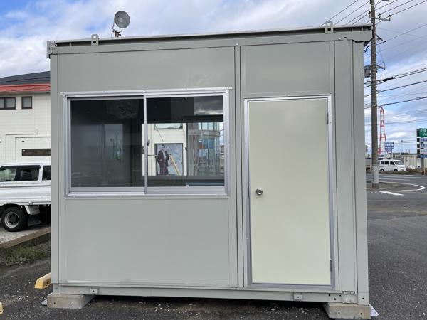 茨城県神栖店/展示場の中古ユニットハウス・プレハブ・コンテナハウスCT-32J(2.16坪)の本体の外観