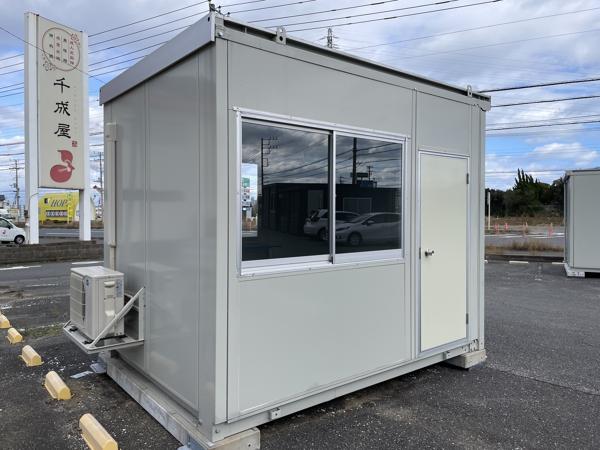 茨城県神栖店/展示場の中古ユニットハウス・プレハブ・コンテナハウスCT-32J(2.16坪)の本体の外観