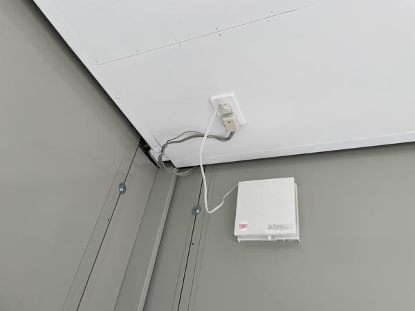 茨城県神栖店/展示場の中古ユニットハウス・プレハブ・コンテナハウスCT-32J(2.16坪)の各設備の換気扇