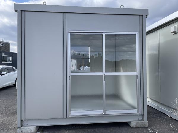 茨城県神栖店/展示場の新棟ユニットハウス・プレハブ・コンテナハウス29MSL(1.84坪)の本体の外観