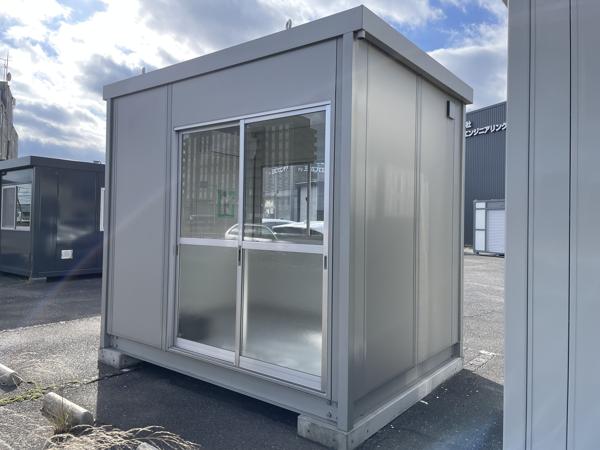 茨城県神栖店/展示場の新棟ユニットハウス・プレハブ・コンテナハウス29MSL(1.84坪)の本体の外観