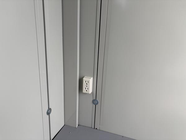 福岡県福岡東店/展示場の中古ユニットハウス・プレハブ・コンテナハウスCT-41J(2.83坪)の各設備のコンセント