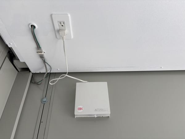 福岡県福岡東店/展示場の中古ユニットハウス・プレハブ・コンテナハウスCT-41J(0.85坪)の各設備の換気扇