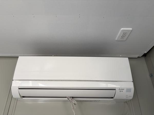 福岡県福岡東店/展示場の中古ユニットハウス・プレハブ・コンテナハウスCT-41J(0.85坪)の各設備のエアコン