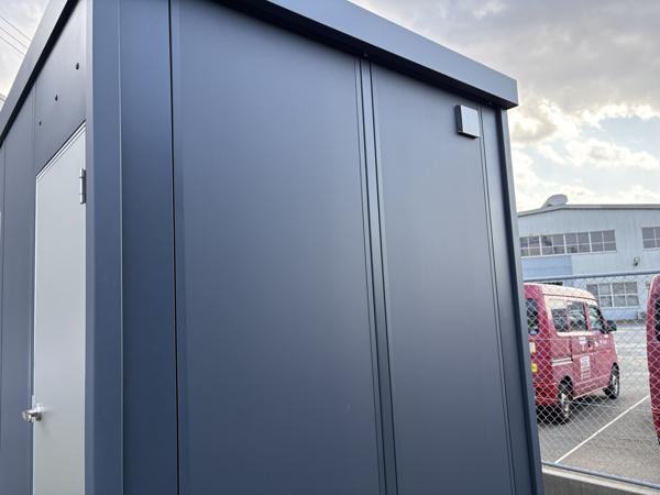 福岡県福岡東店/展示場の新棟ユニットハウス・プレハブ・コンテナハウス47MSL(3.02坪)の本体の外観