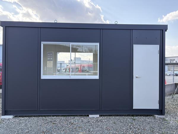福岡県福岡東店/展示場の新棟ユニットハウス・プレハブ・コンテナハウス47MSL(3.02坪)の本体の外観