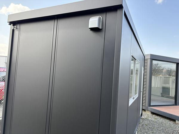 福岡県福岡東店/展示場の新棟ユニットハウス・プレハブ・コンテナハウス47MSL(3.02坪)の本体の外観