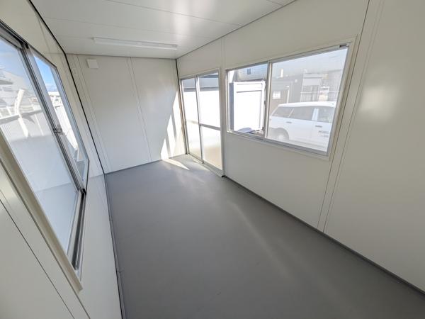 愛媛県松山出張所/総合展示場の新棟ユニットハウス・プレハブ・コンテナハウス47MSL(3.02坪)の本体の内観