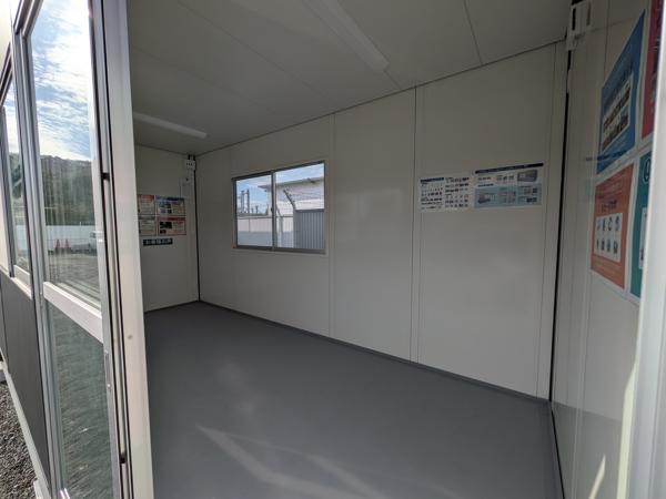 愛媛県松山出張所/総合展示場の新棟ユニットハウス・プレハブ・コンテナハウス47MSL(3.02坪)の本体の内観