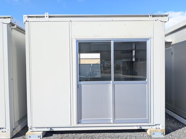 愛媛県松山出張所/総合展示場の中古ユニットハウス・プレハブ・コンテナハウスCT-32J(2.16坪)の本体の外観