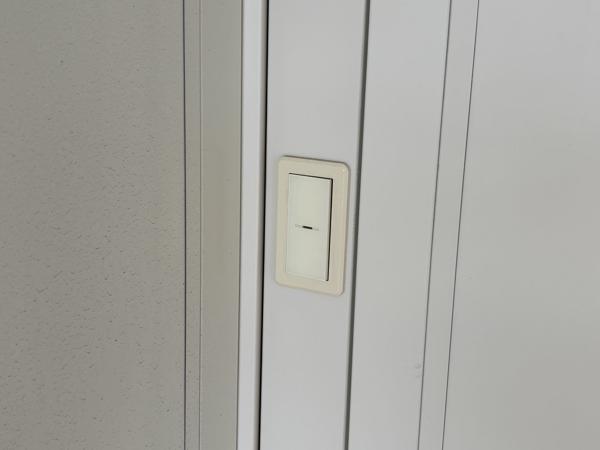 茨城県小美玉店/展示場の新棟ユニットハウス・プレハブ・コンテナハウス56MSLL(7.38坪)の各設備のスイッチ