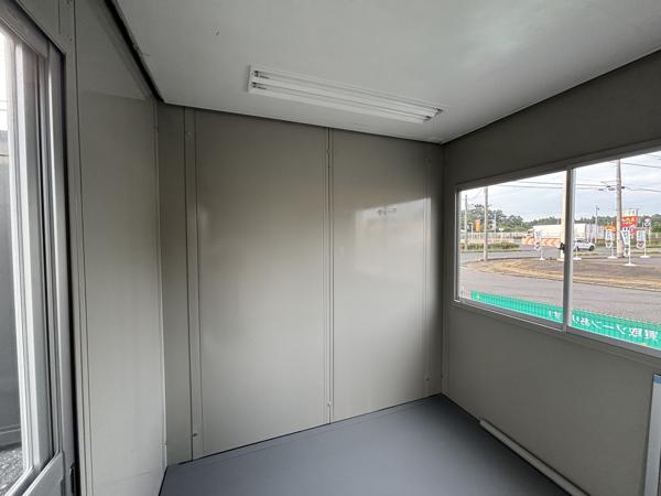 茨城県小美玉店/展示場の中古ユニットハウス・プレハブ・コンテナハウスCT-32J(2.16坪)の本体の内観