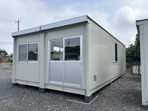 茨城県小美玉店/展示場の中古ユニットハウス・プレハブ・コンテナハウスCT-90J(12.75坪)の本体の外観