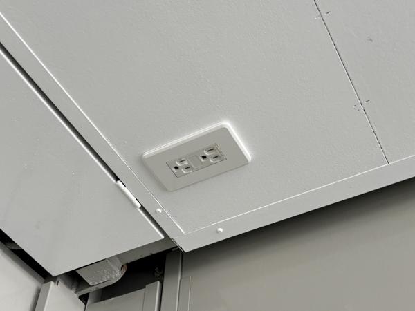 茨城県小美玉店/展示場の中古ユニットハウス・プレハブ・コンテナハウスCT-90J(12.75坪)の各設備のコンセント