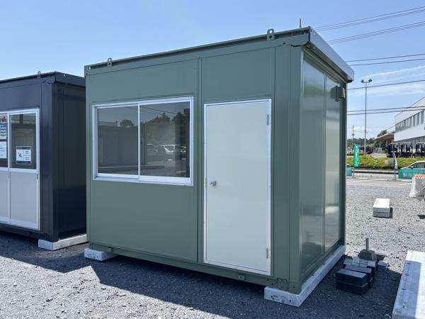 茨城県小美玉店/展示場の中古ユニットハウス・プレハブ・コンテナハウスCT-32J(2.16坪)の本体の外観