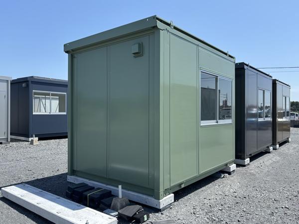 茨城県小美玉店/展示場の中古ユニットハウス・プレハブ・コンテナハウスCT-32J(2.16坪)の本体の外観
