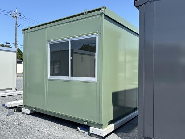 茨城県小美玉店/展示場の中古ユニットハウス・プレハブ・コンテナハウスCT-32J(2.16坪)の本体の外観
