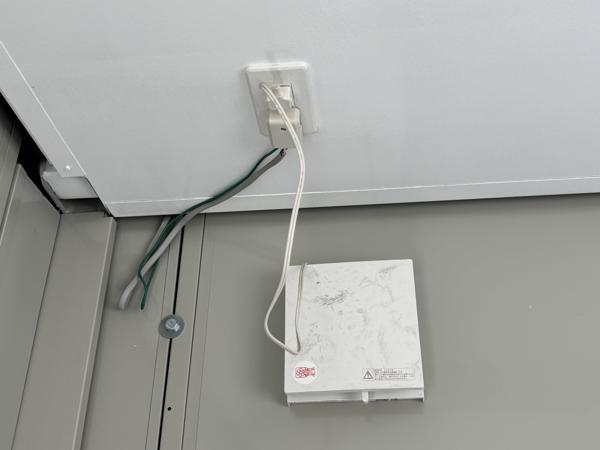 茨城県小美玉店/展示場の中古ユニットハウス・プレハブ・コンテナハウスCT-32J(2.16坪)の各設備の換気扇