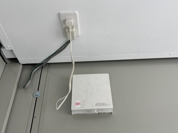 茨城県小美玉店/展示場の中古ユニットハウス・プレハブ・コンテナハウスCT-32J(2.16坪)の各設備の換気扇