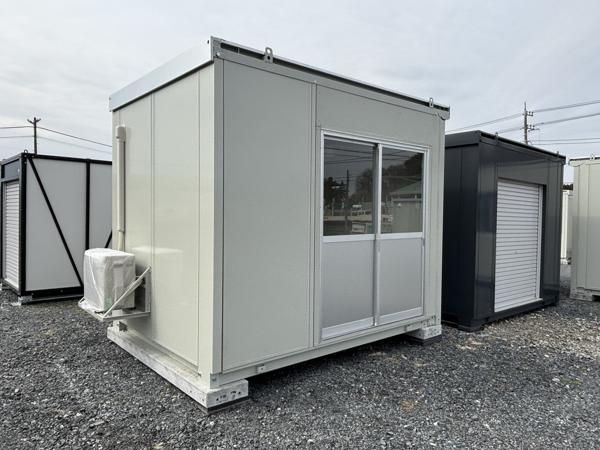 茨城県小美玉店/展示場の中古ユニットハウス・プレハブ・コンテナハウスCT-32J(2.16坪)の本体の外観