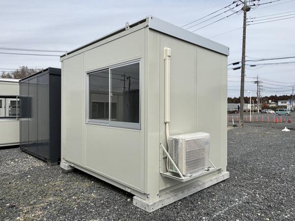 茨城県小美玉店/展示場の中古ユニットハウス・プレハブ・コンテナハウスCT-32J(2.16坪)の本体の外観