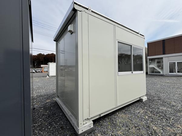 茨城県小美玉店/展示場の中古ユニットハウス・プレハブ・コンテナハウスCT-32J(2.16坪)の本体の外観