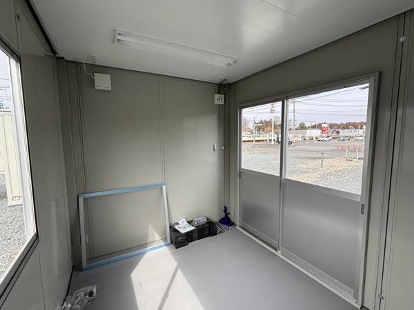 茨城県小美玉店/展示場の中古ユニットハウス・プレハブ・コンテナハウスCT-32J(2.16坪)の本体の内観