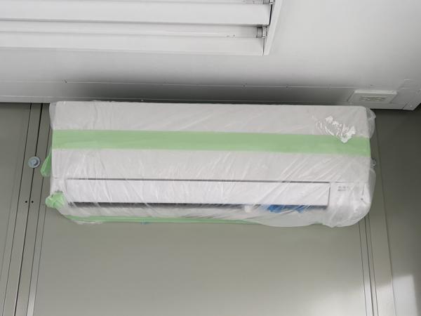茨城県小美玉店/展示場の中古ユニットハウス・プレハブ・コンテナハウスCT-32J(2.16坪)の各設備のエアコン