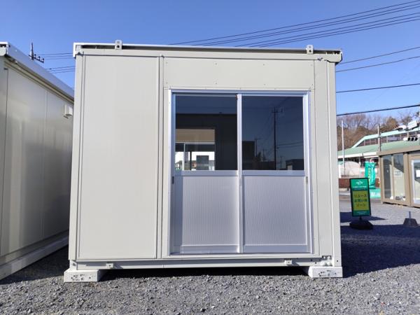 茨城県小美玉店/展示場の中古ユニットハウス・プレハブ・コンテナハウスCT-32J(2.16坪)の本体の外観