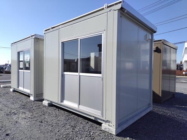 茨城県小美玉店/展示場の中古ユニットハウス・プレハブ・コンテナハウスCT-32J(2.16坪)の本体の外観