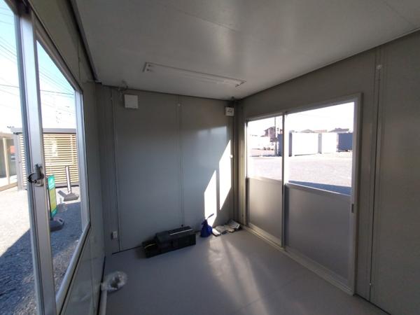 茨城県小美玉店/展示場の中古ユニットハウス・プレハブ・コンテナハウスCT-32J(2.16坪)の本体の内観