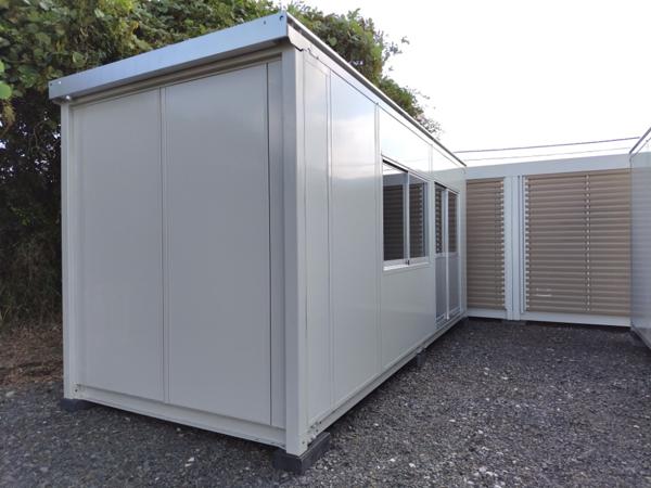 茨城県小美玉店/展示場の中古ユニットハウス・プレハブ・コンテナハウスCT-54J(3.89坪)の本体の外観